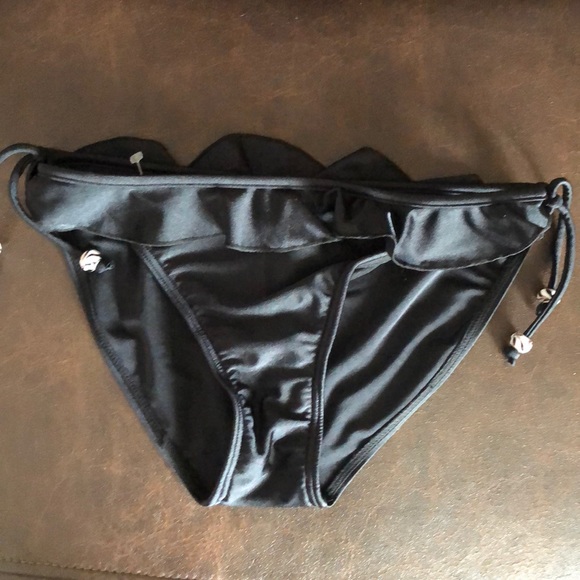 Seafolly Wave Brazilian Tie Bottom New (big gril) - Picture 2 of 5